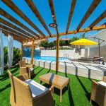 Mostar Villas - Villa Filipovic - Terrace with the swimming pool 3