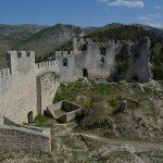 Stjepan Grad or Blagaj Fortress in Blagaj near Mostar