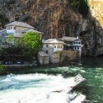 Buna River largest karst spring in europe