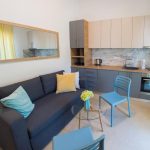 Mostar Studio Apartment Morning Star near Old Bridge Living Room and Bedroom Kitchen and Living Room 3