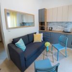 Mostar Studio Apartment Morning Star near Old Bridge Living Room and Bedroom Kitchen and Living Room 2